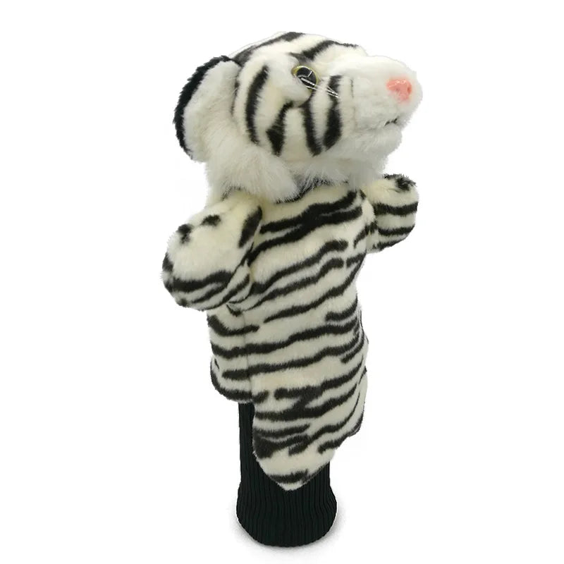 Tiger Fairway Wood Covers (White/Orange)
