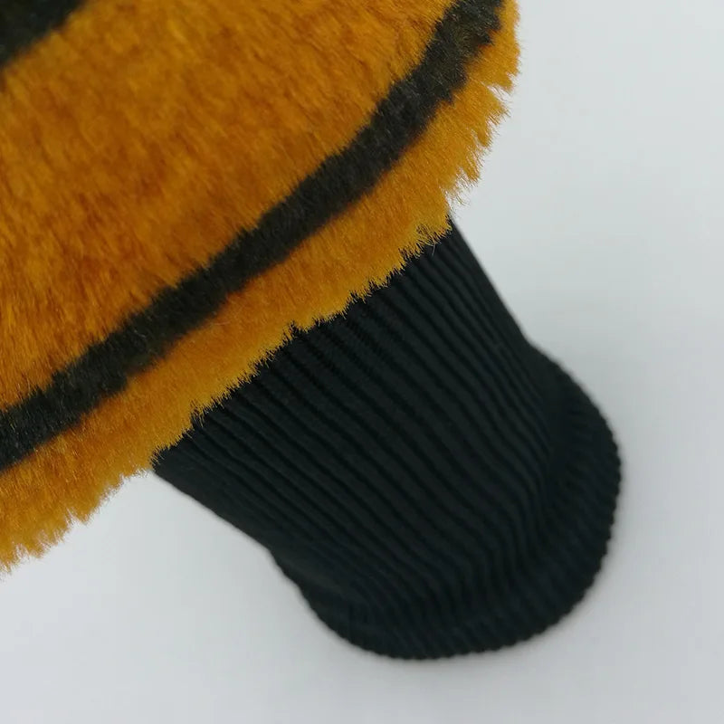 Tiger Fairway Wood Covers (White/Orange)
