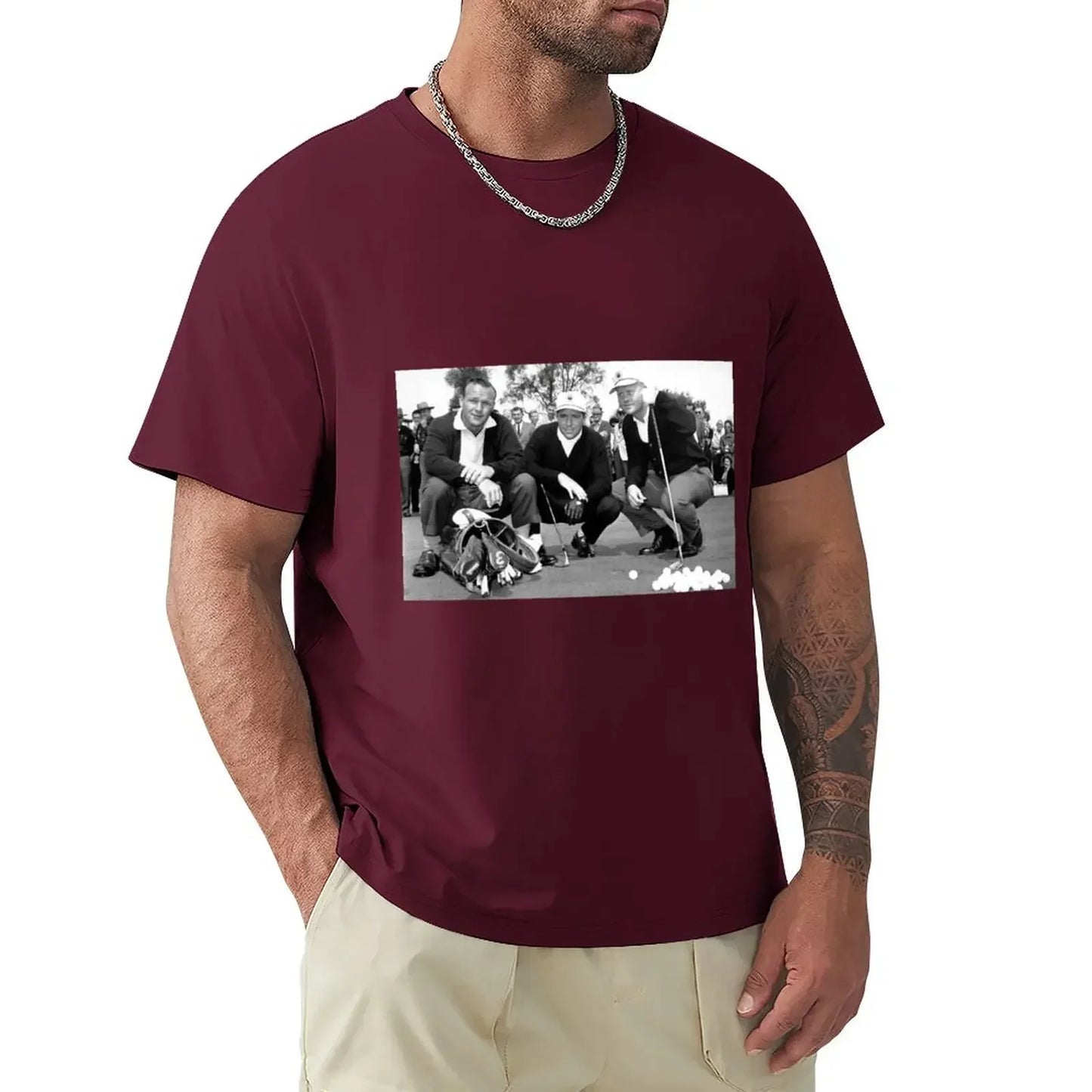 Jack Nicklaus, Arnold Palmer & Gary Player | U.S. Open, Early 1960s | Vintage Tee