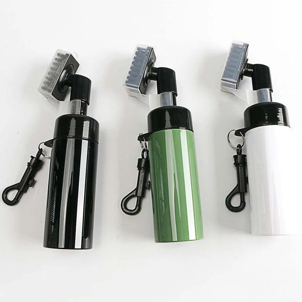 Golf Club Groove Cleaner Brush With Leakproof Spray Bottle