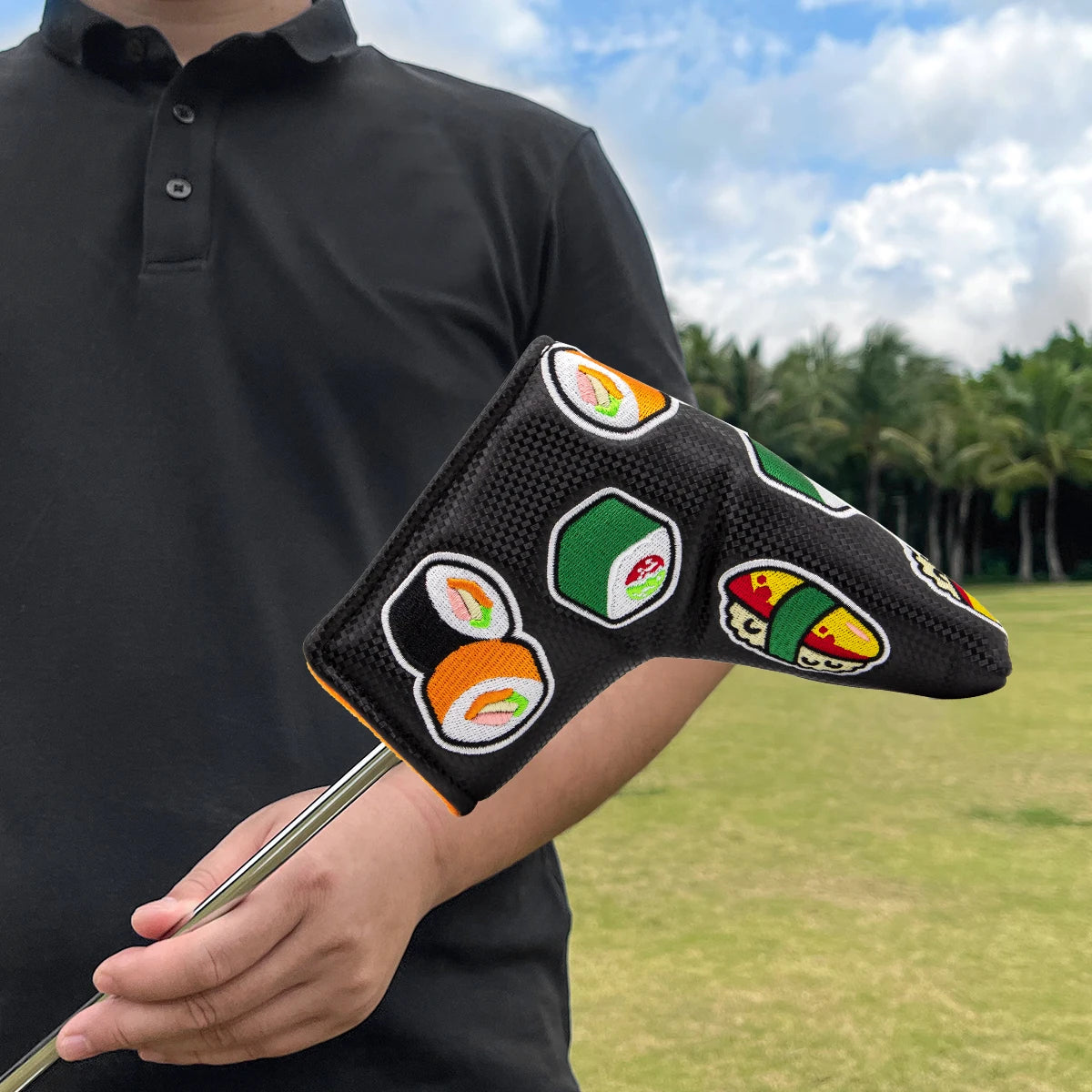 Various Blade Putter Covers (Sushi/Birdie/Skeleton/Burger)