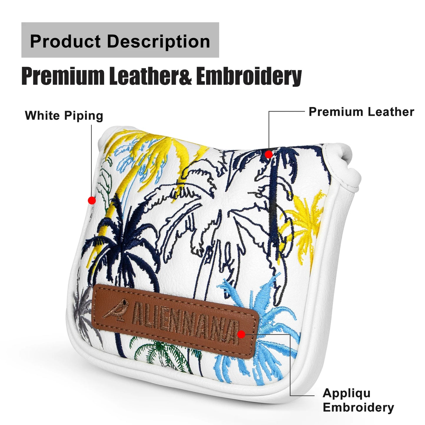 Hawaii White Head Covers