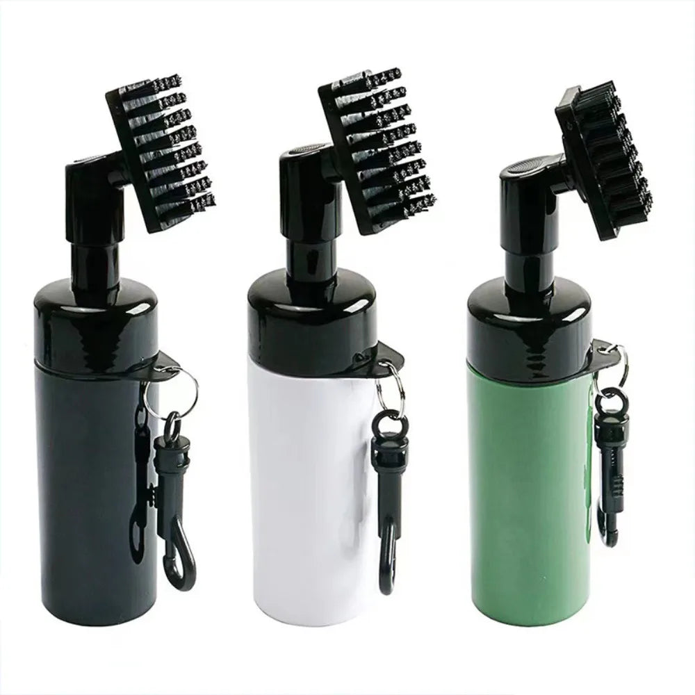 Golf Club Groove Cleaner Brush With Leakproof Spray Bottle