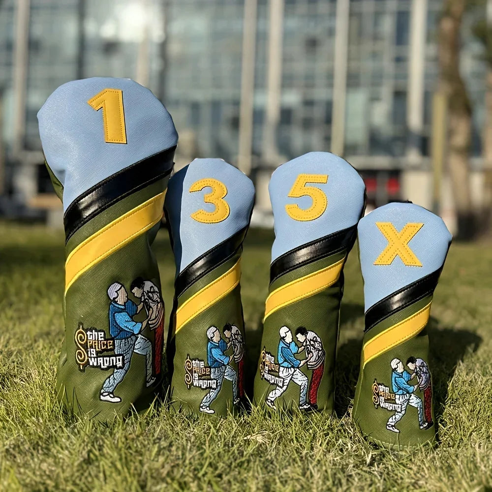 Happy Gilmore "Bob Barker Scene" Head Covers