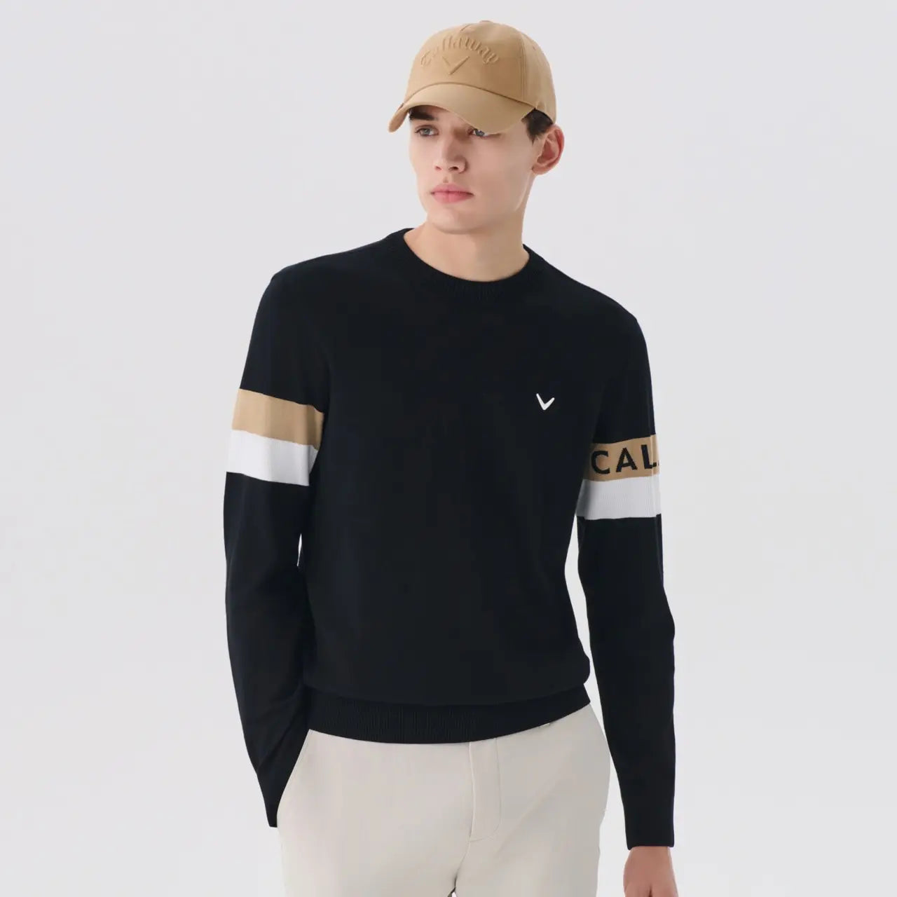 Callaway Vintage "Arm Logo" Knitted Sweater