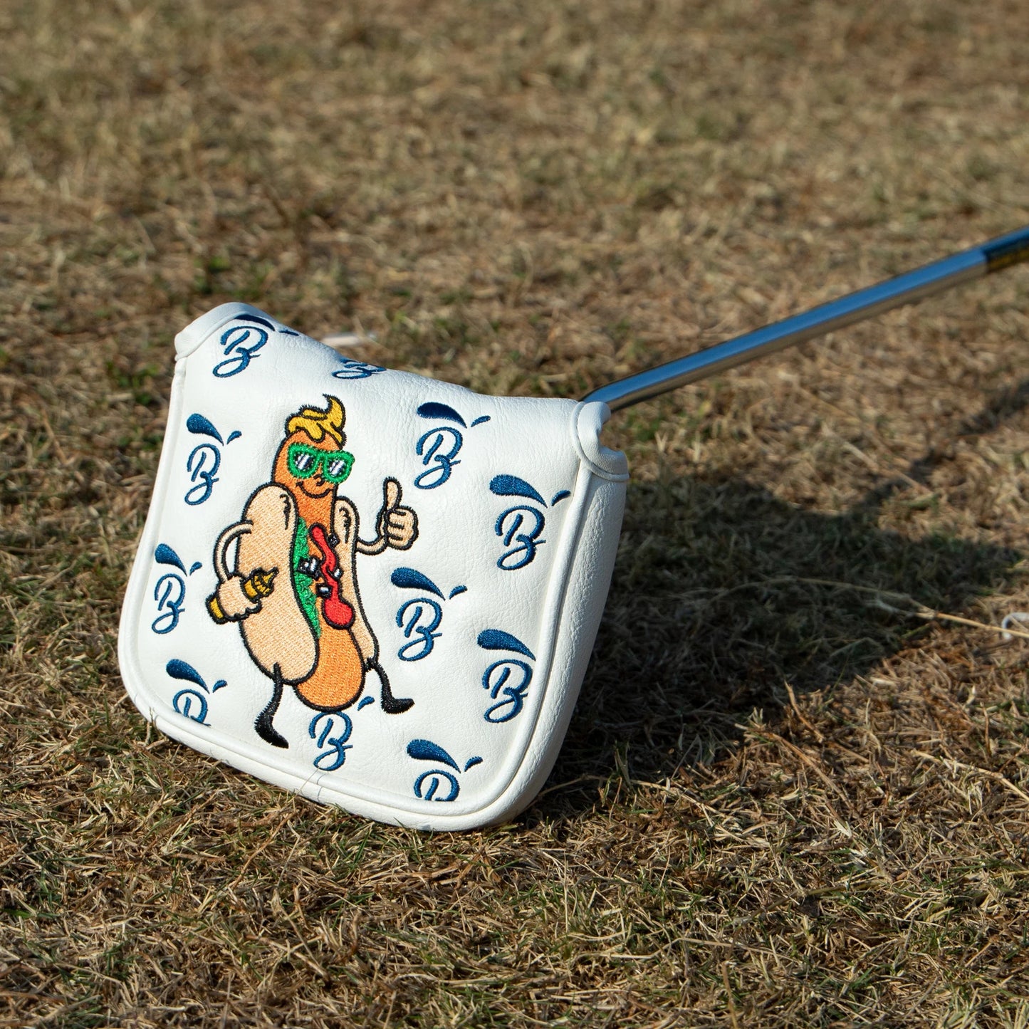 Hot Dog Head Covers (White)