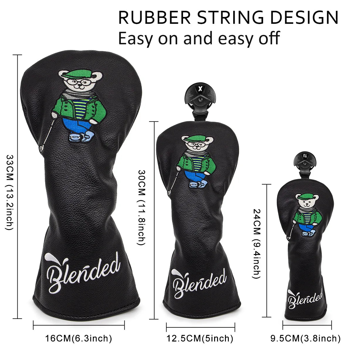 Golf Bear Branded Head Covers