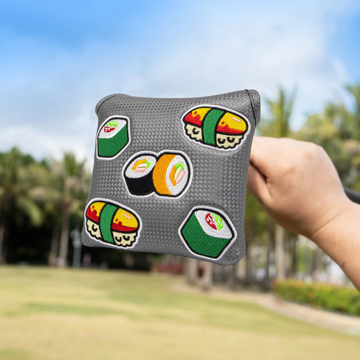 Sushi Mallet Putter Cover (Grey/Gray)
