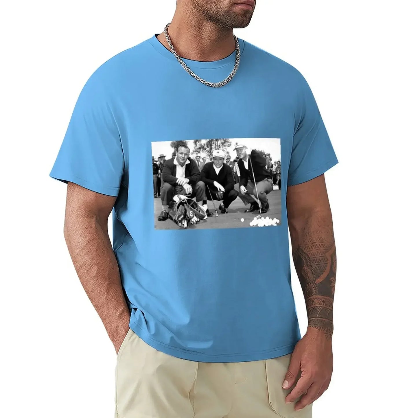 Jack Nicklaus, Arnold Palmer & Gary Player | U.S. Open, Early 1960s | Vintage Tee