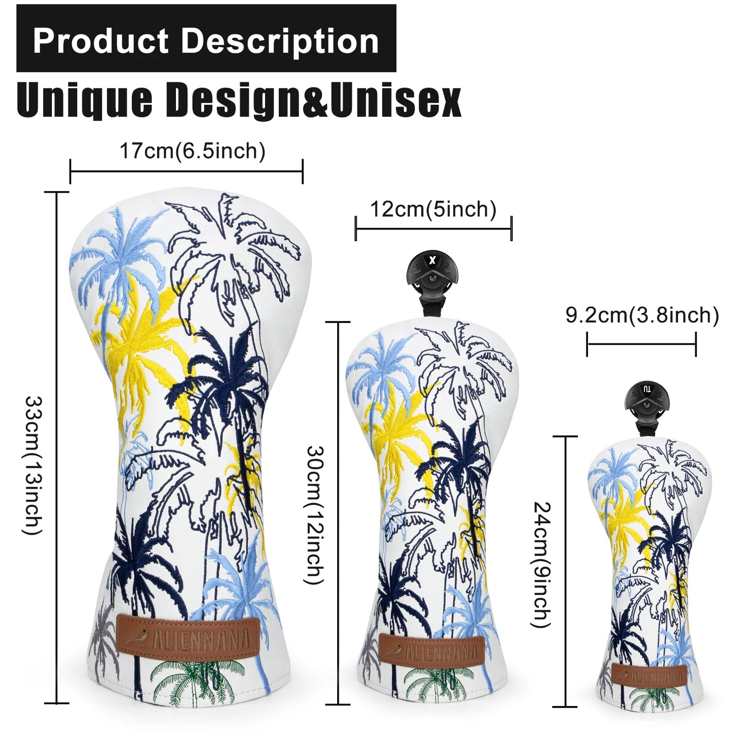 Hawaii White Head Covers