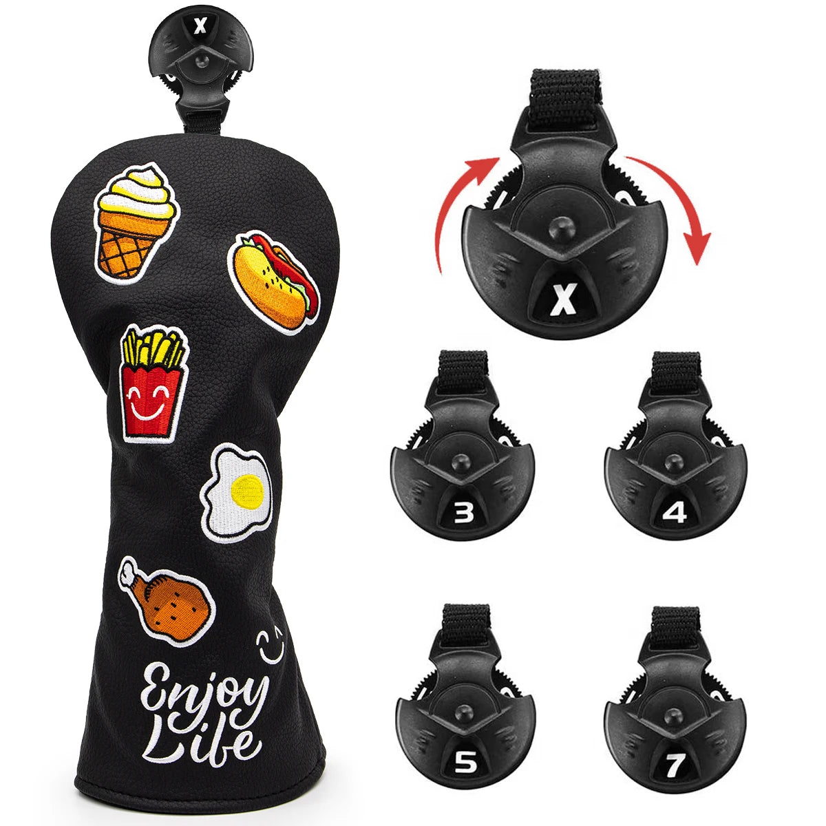 "Enjoy Life" Fast Food Head Covers