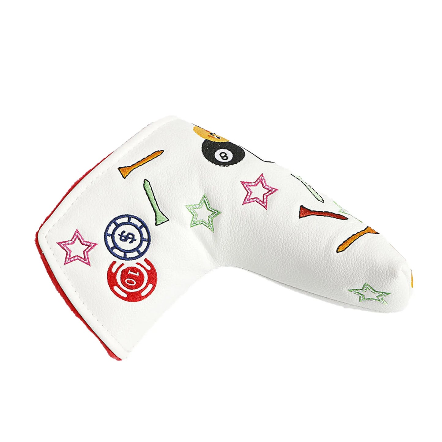Casino Mallet & Blade Covers (Black/White)