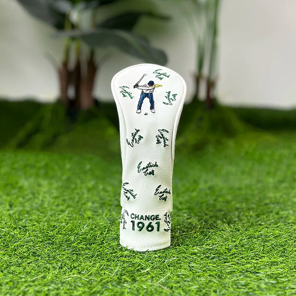 "Change 1961" Head Covers (White & Black)