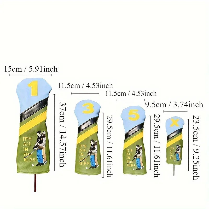 Happy Gilmore "It's All In The Hips" Head Covers