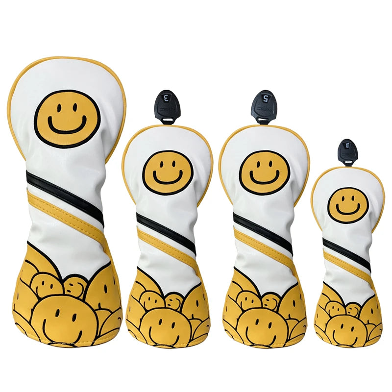 Smiley Face Head Covers