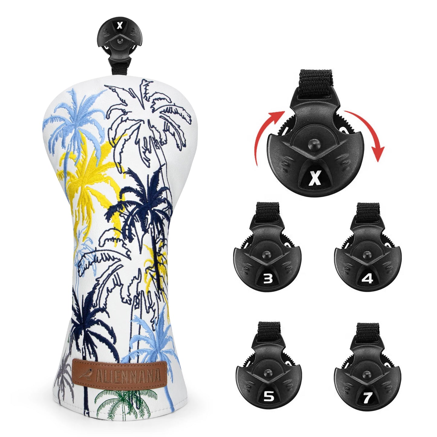 Hawaii White Head Covers