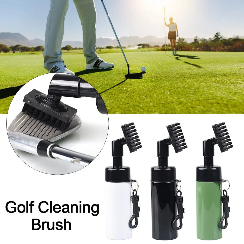 Golf Club Groove Cleaner Brush With Leakproof Spray Bottle
