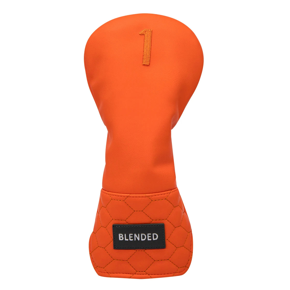 Orange Premium Leather Head Cover