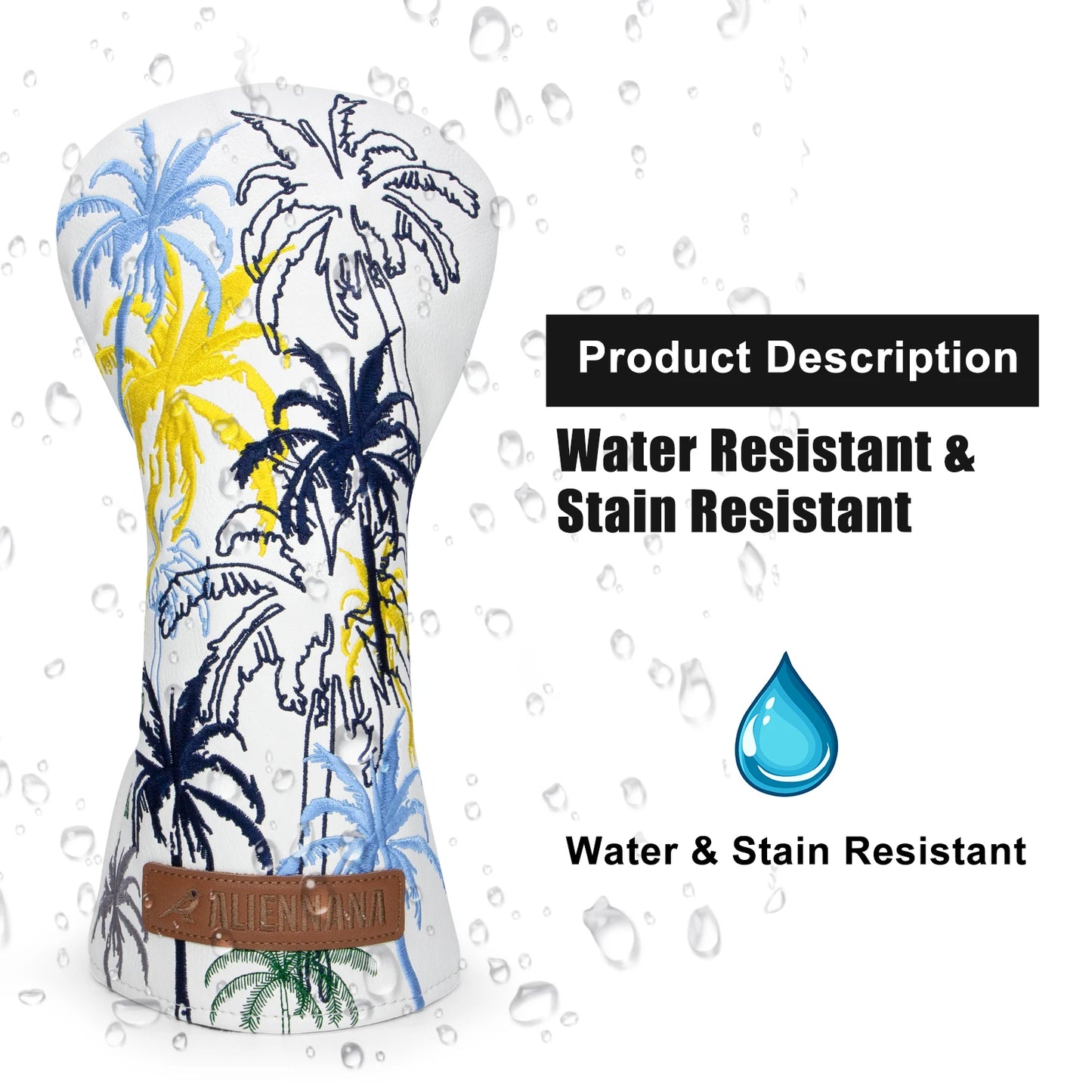 Hawaii White Head Covers