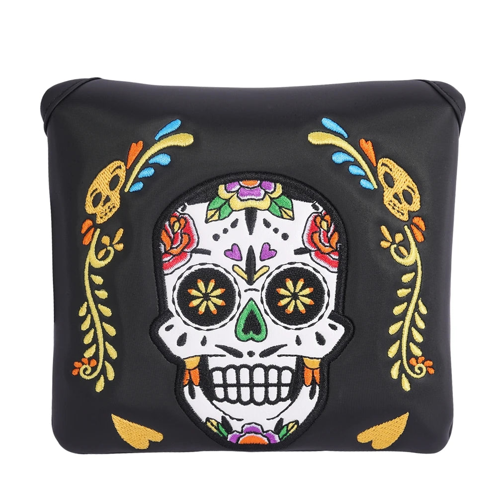 Sugar Skeleton Full Mallet Putter Cover
