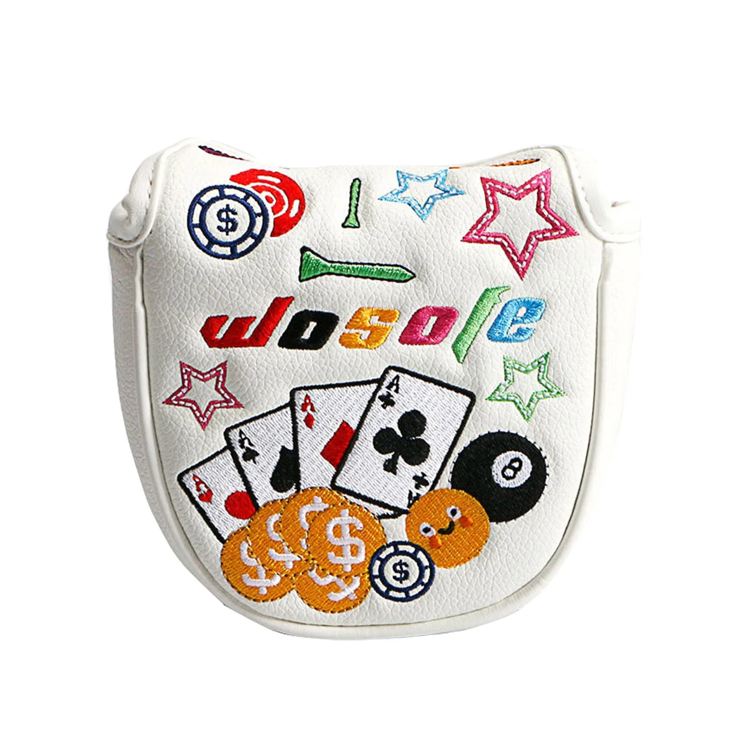 Casino Mallet & Blade Covers (Black/White)