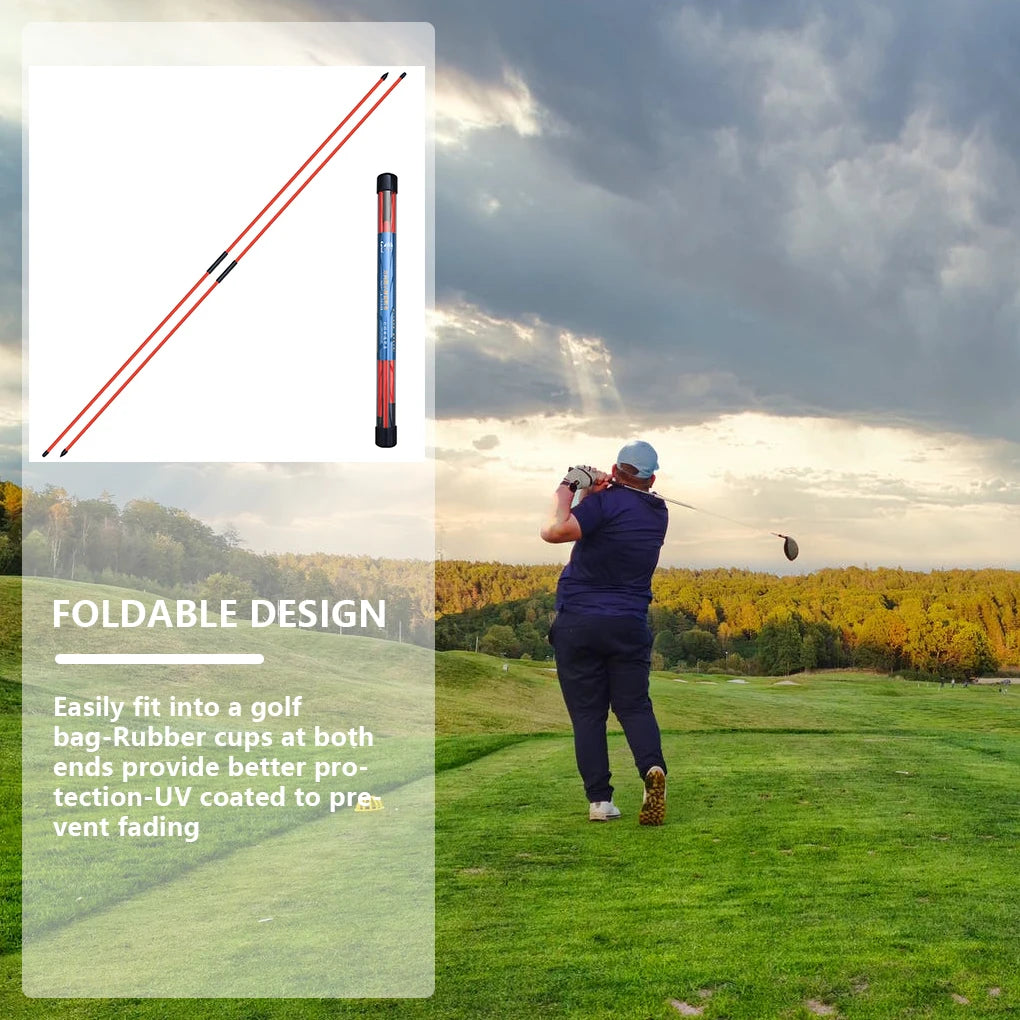 Fibreglass Golf Alignment Stick (Three Parts Folded)