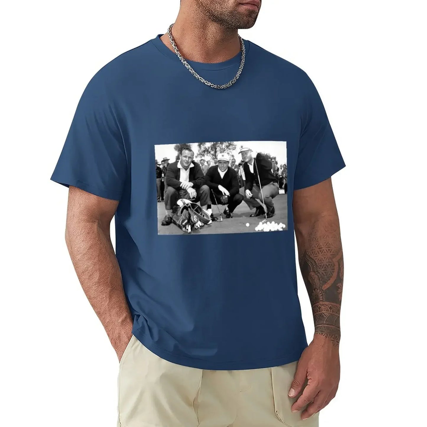 Jack Nicklaus, Arnold Palmer & Gary Player | U.S. Open, Early 1960s | Vintage Tee