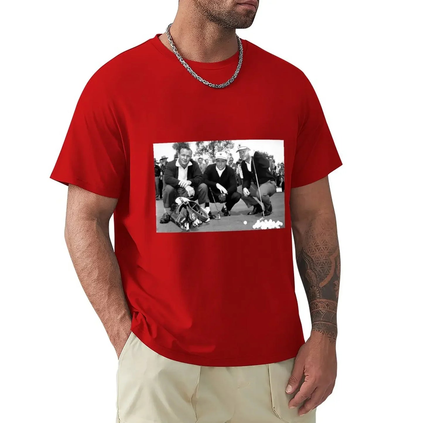 Jack Nicklaus, Arnold Palmer & Gary Player | U.S. Open, Early 1960s | Vintage Tee