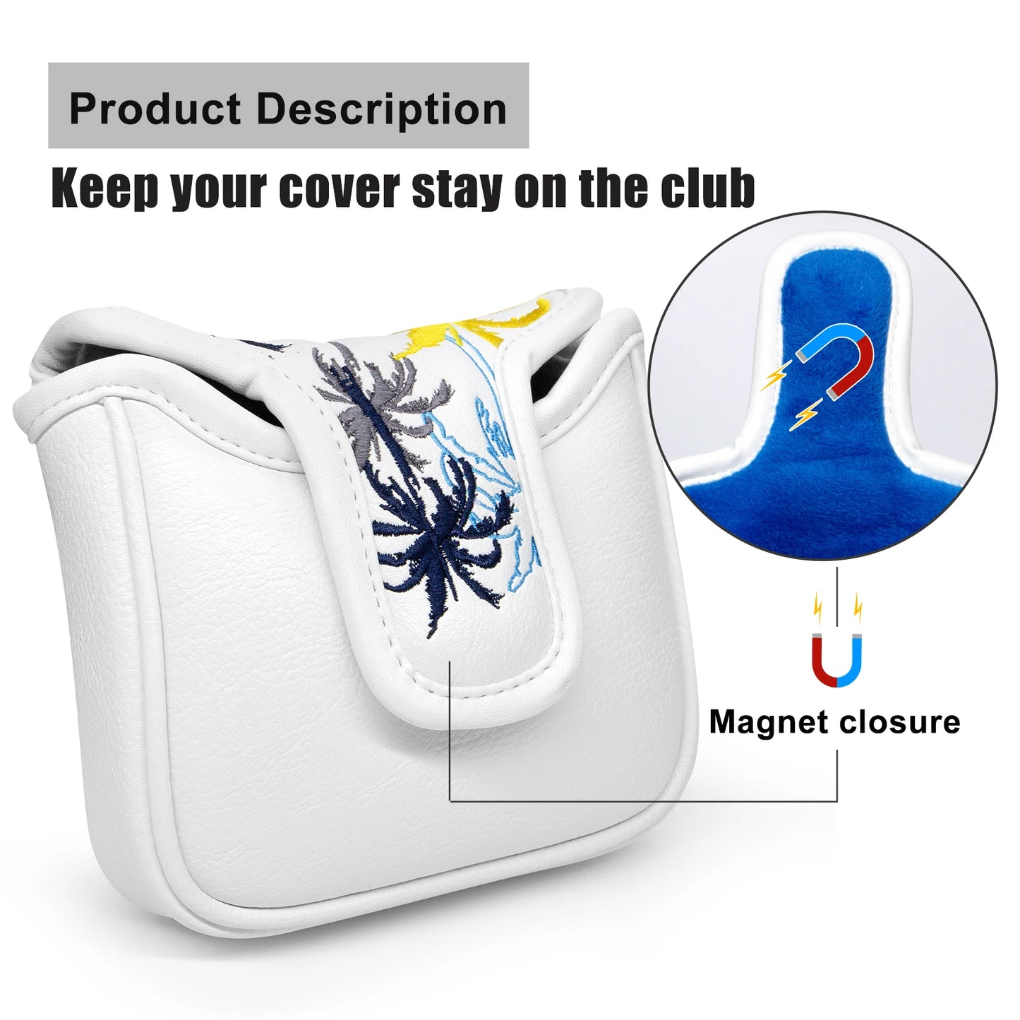 Hawaii White Head Covers