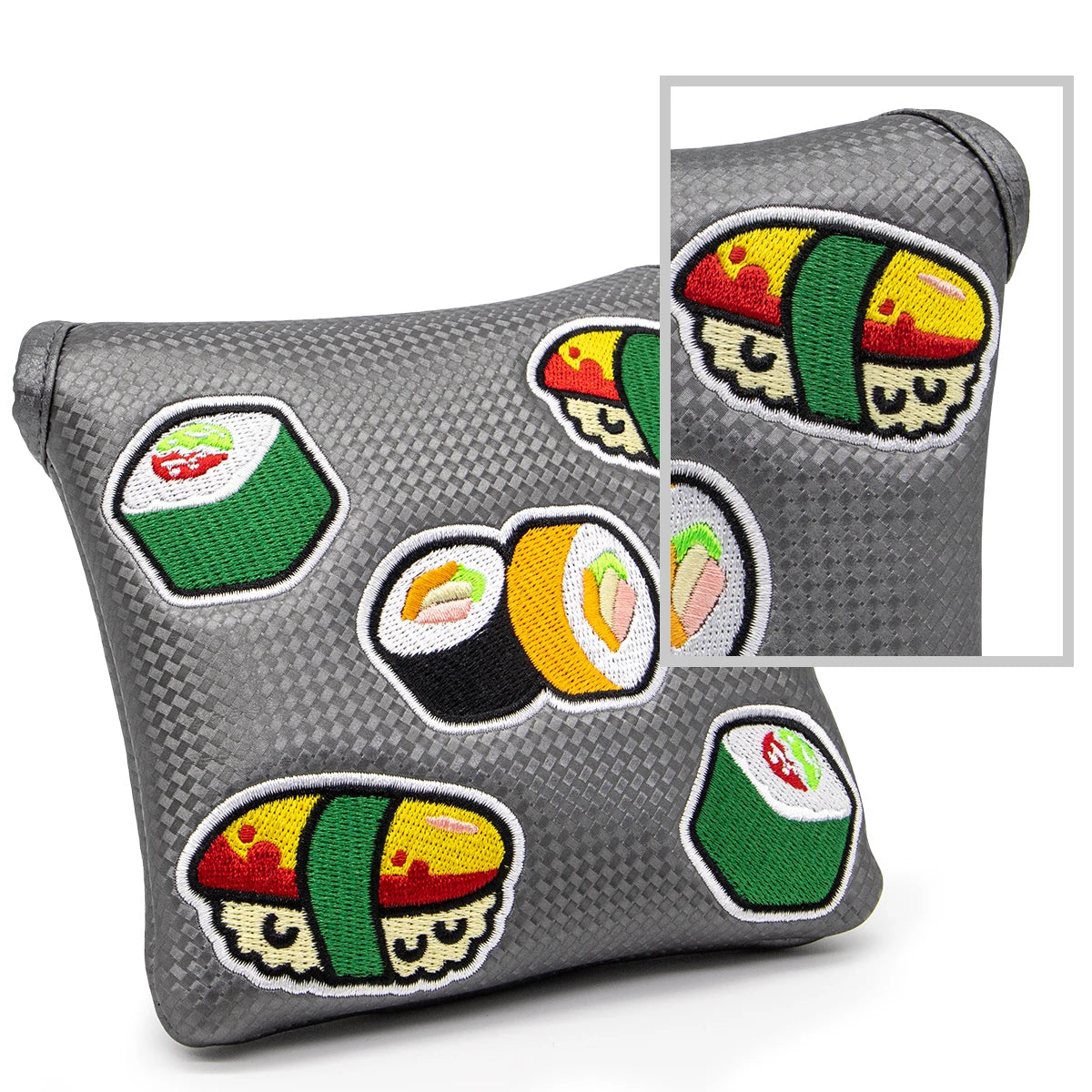 Sushi Mallet Putter Cover (Grey/Gray)