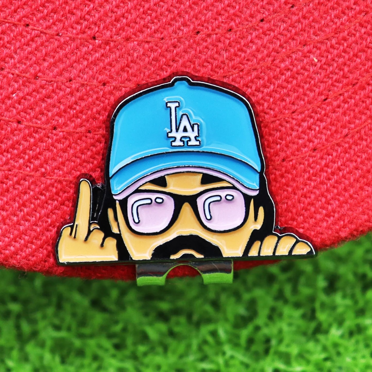 LA Dodgers "Middle Finger" Ball Marker
