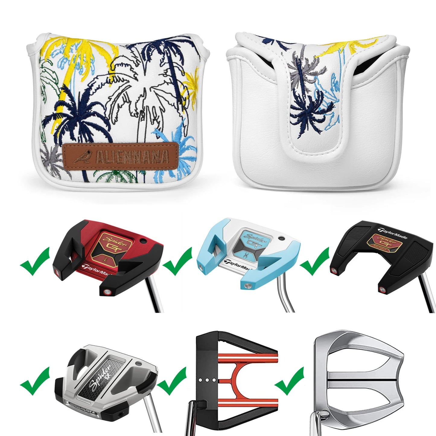 Hawaii White Head Covers