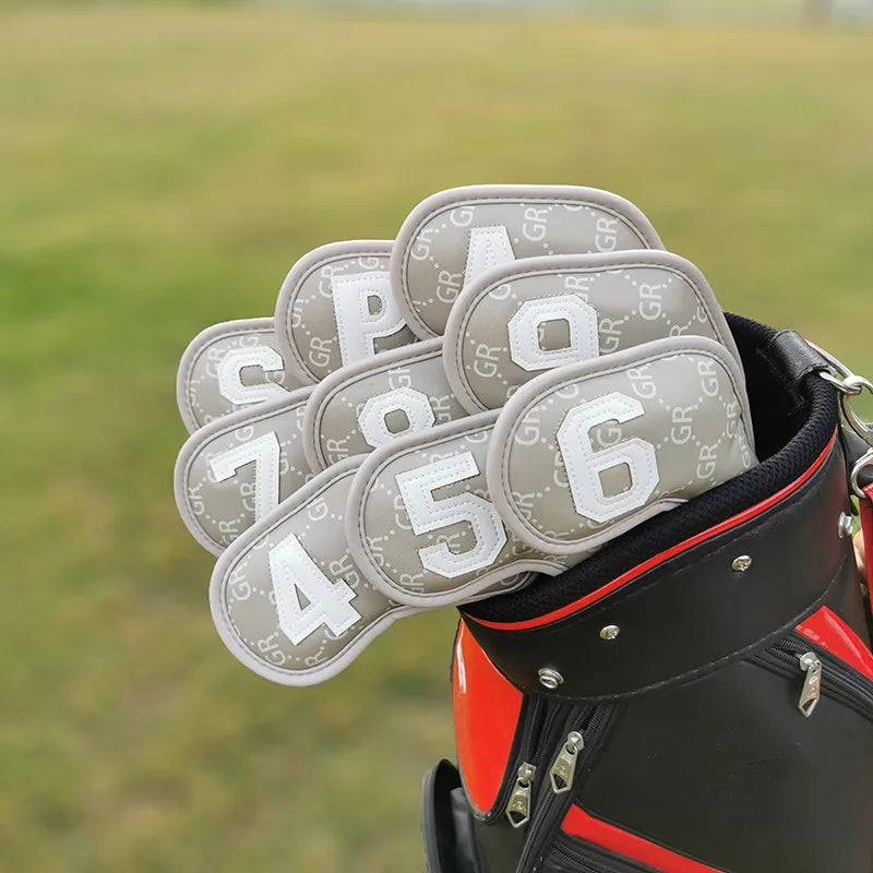 Leather Magnetic Iron Covers (Grey)