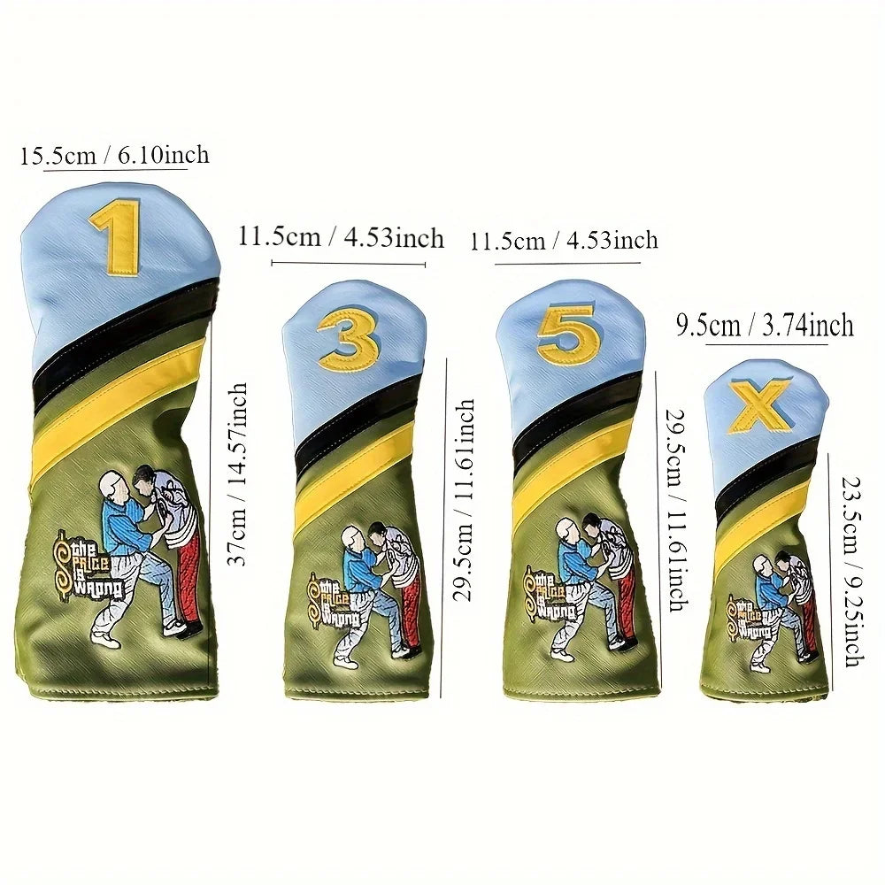 Happy Gilmore "Bob Barker Scene" Head Covers