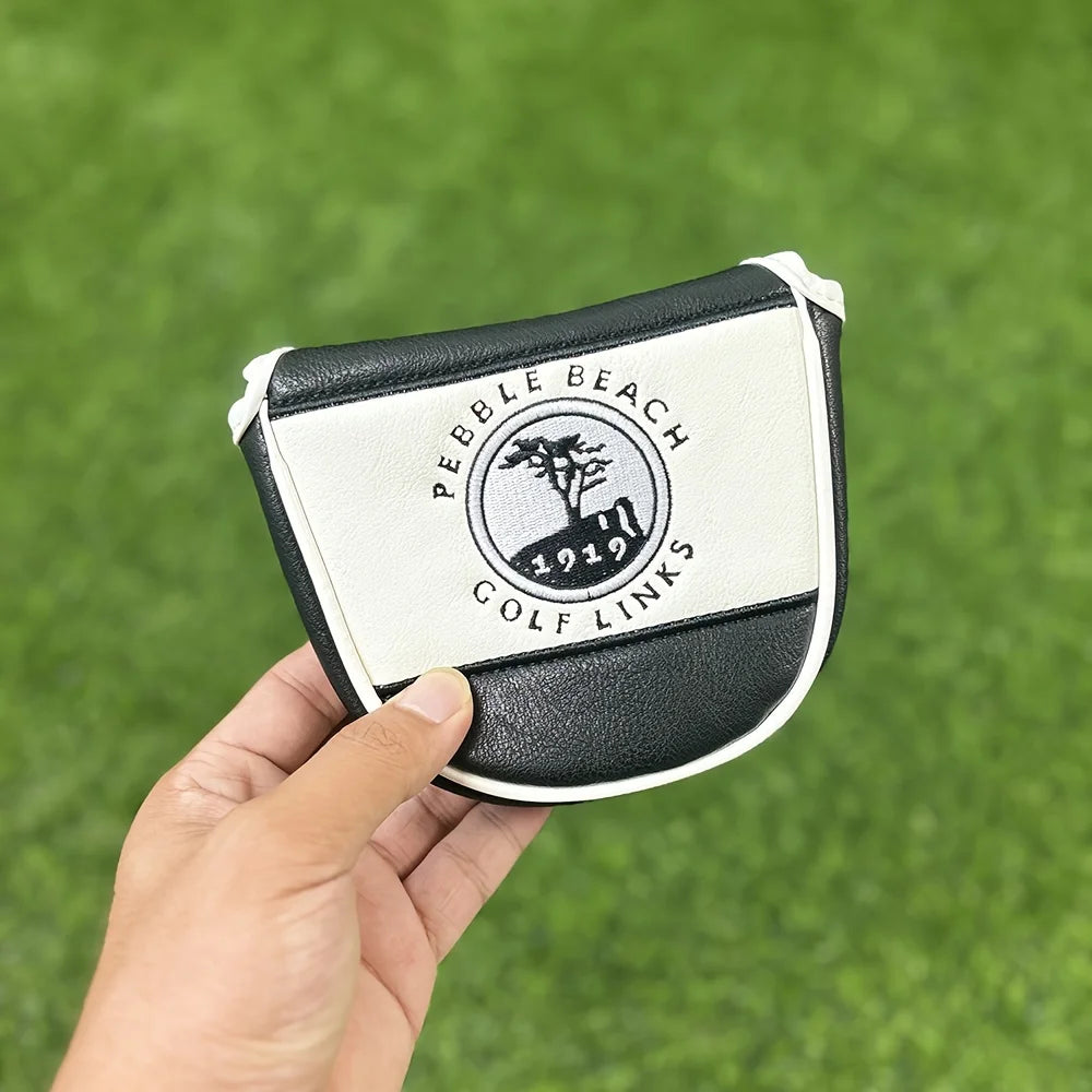 Vintage Pebble Beach Putter Head Cover (Semi-Mallet)