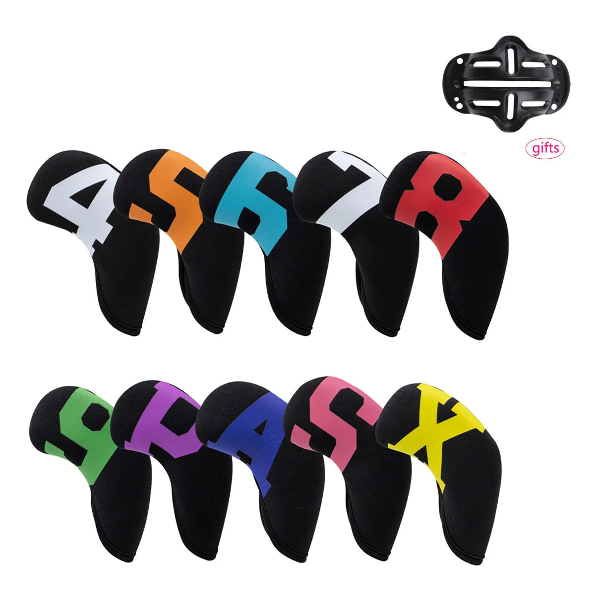 Iron & Wedge Covers (Multi-Coloured) Soft Cloth