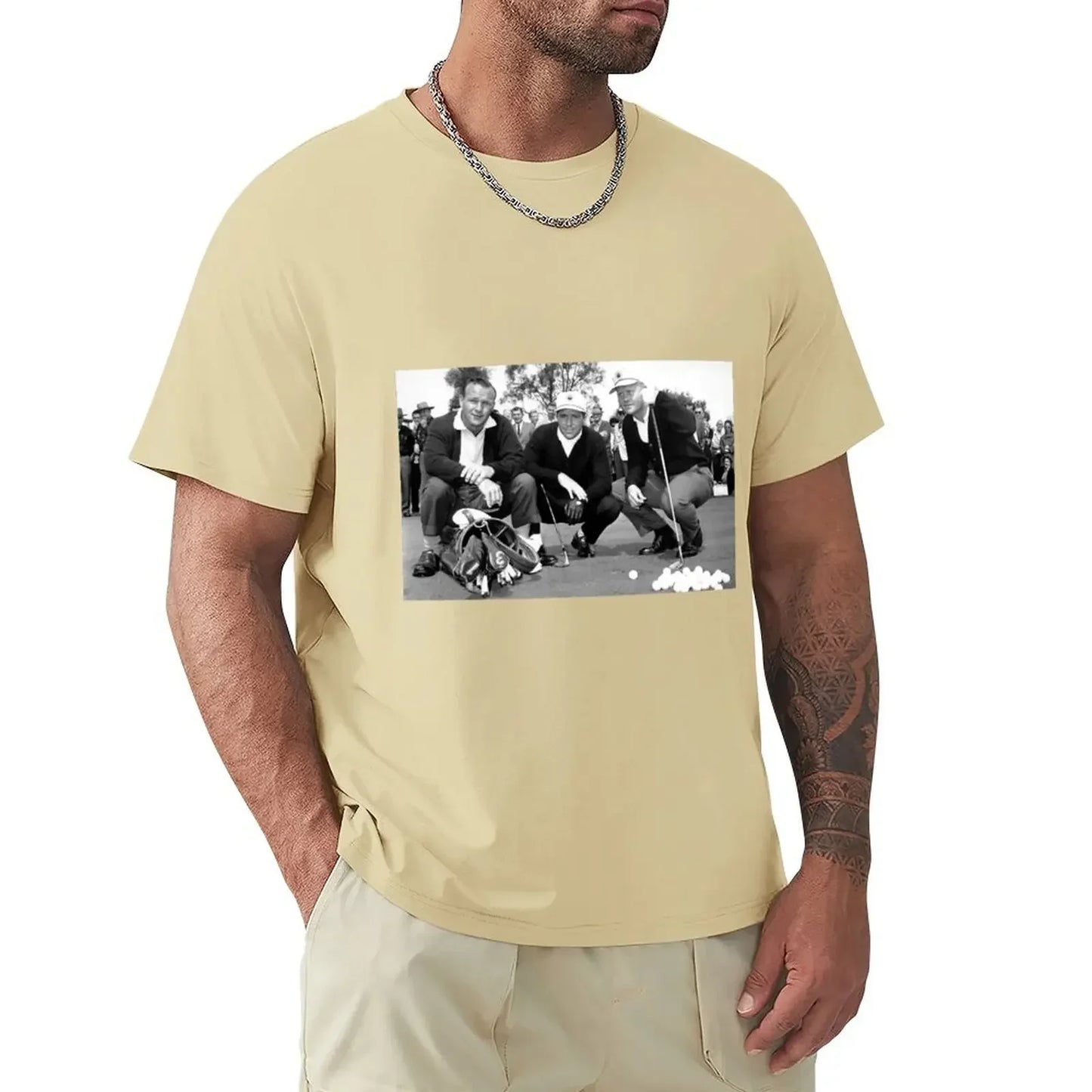 Jack Nicklaus, Arnold Palmer & Gary Player | U.S. Open, Early 1960s | Vintage Tee