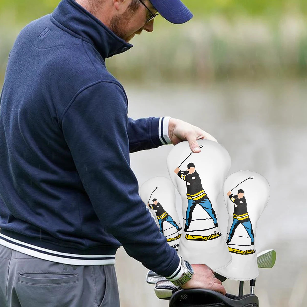 Happy Gilmore "Drive a Mile" Head Covers