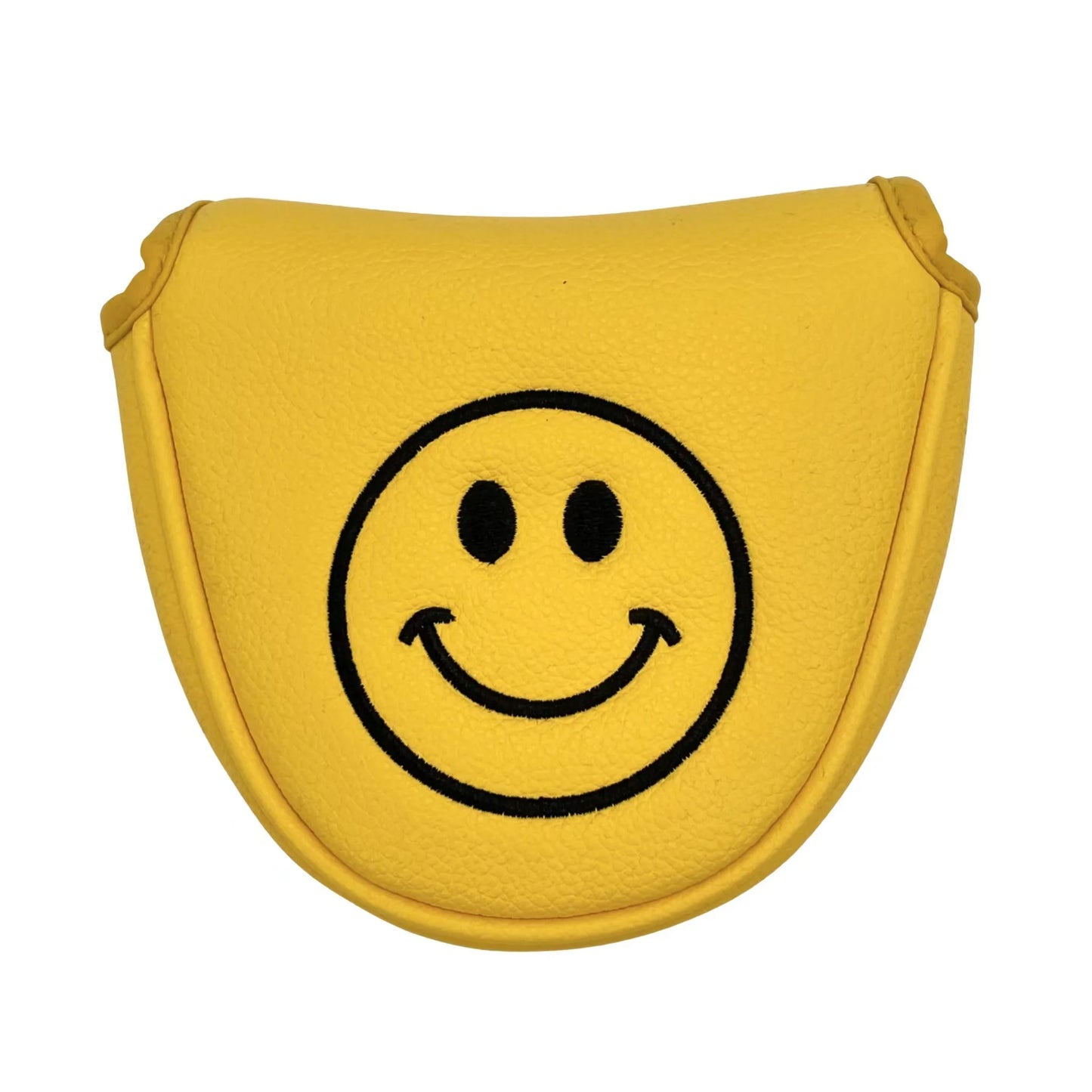 Happy Face Mallet Putter Cover