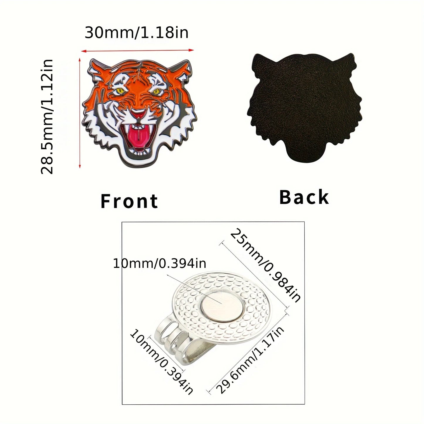 Tiger Ball Marker