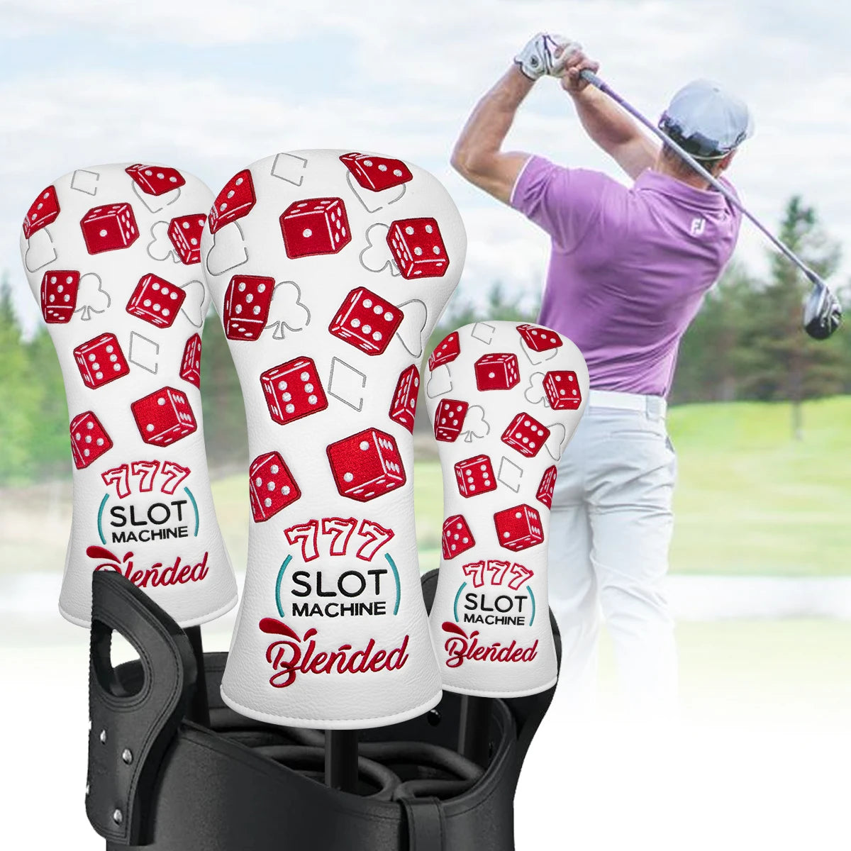 Slot Machine "777/Dice" Head Covers