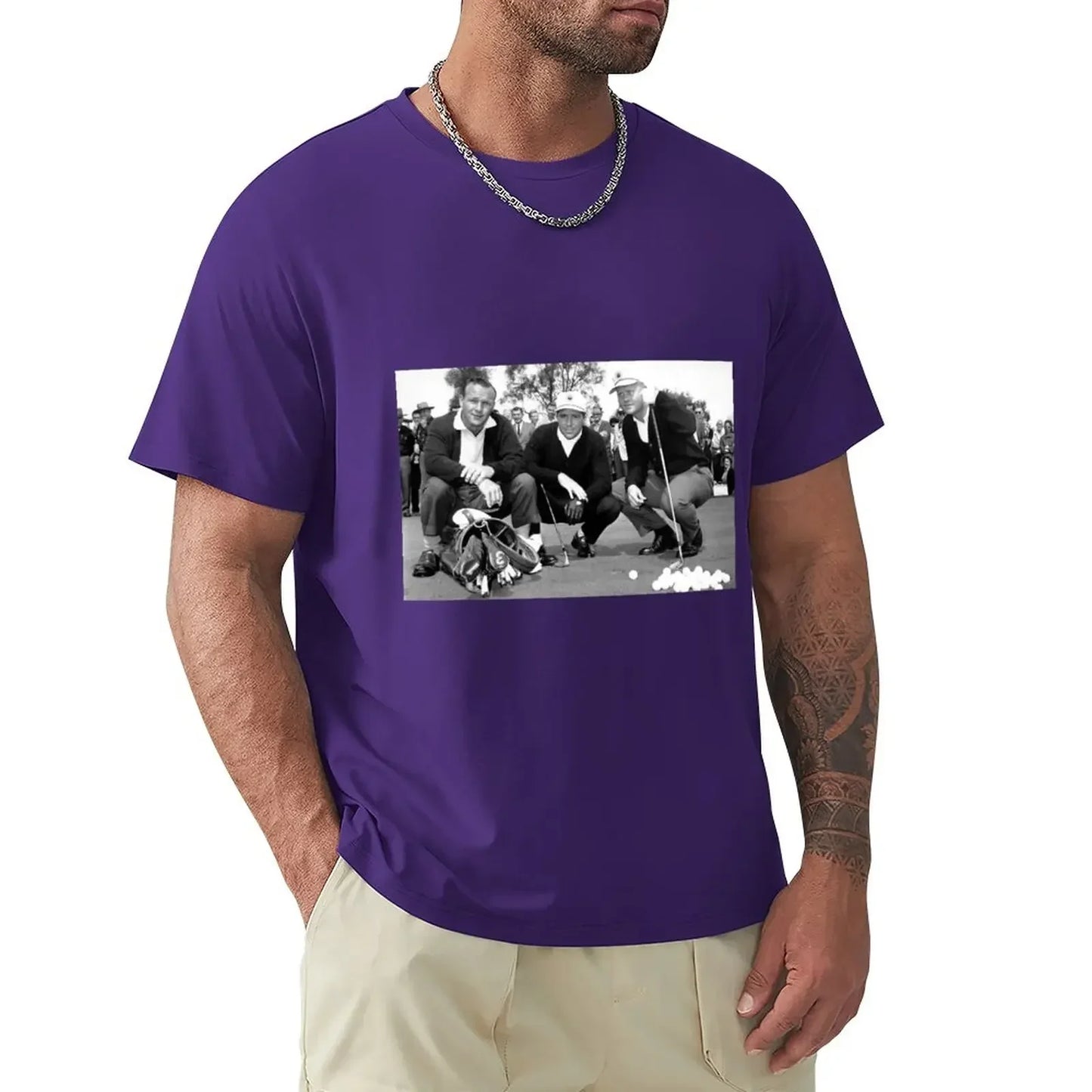 Jack Nicklaus, Arnold Palmer & Gary Player | U.S. Open, Early 1960s | Vintage Tee