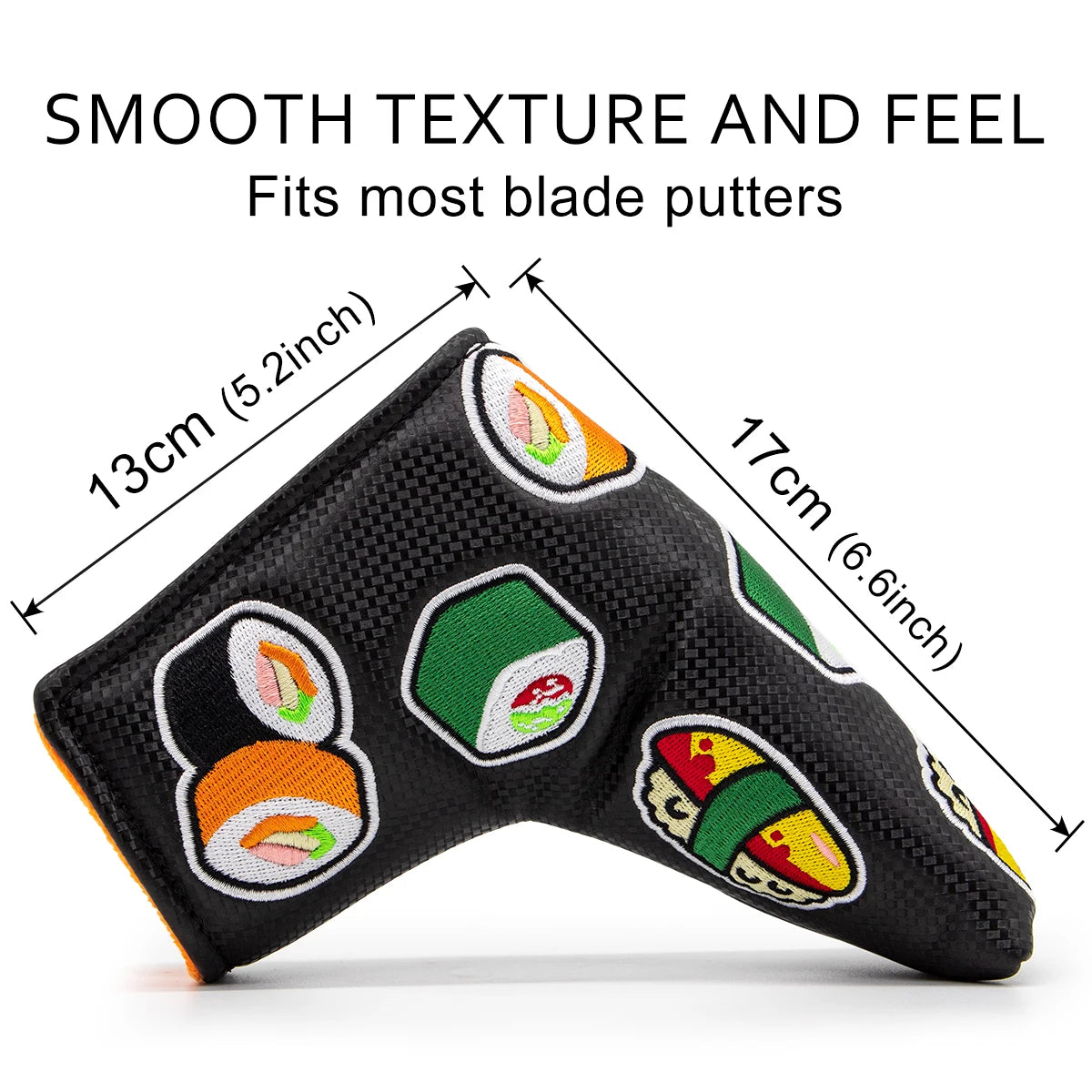 Various Blade Putter Covers (Sushi/Birdie/Skeleton/Burger)