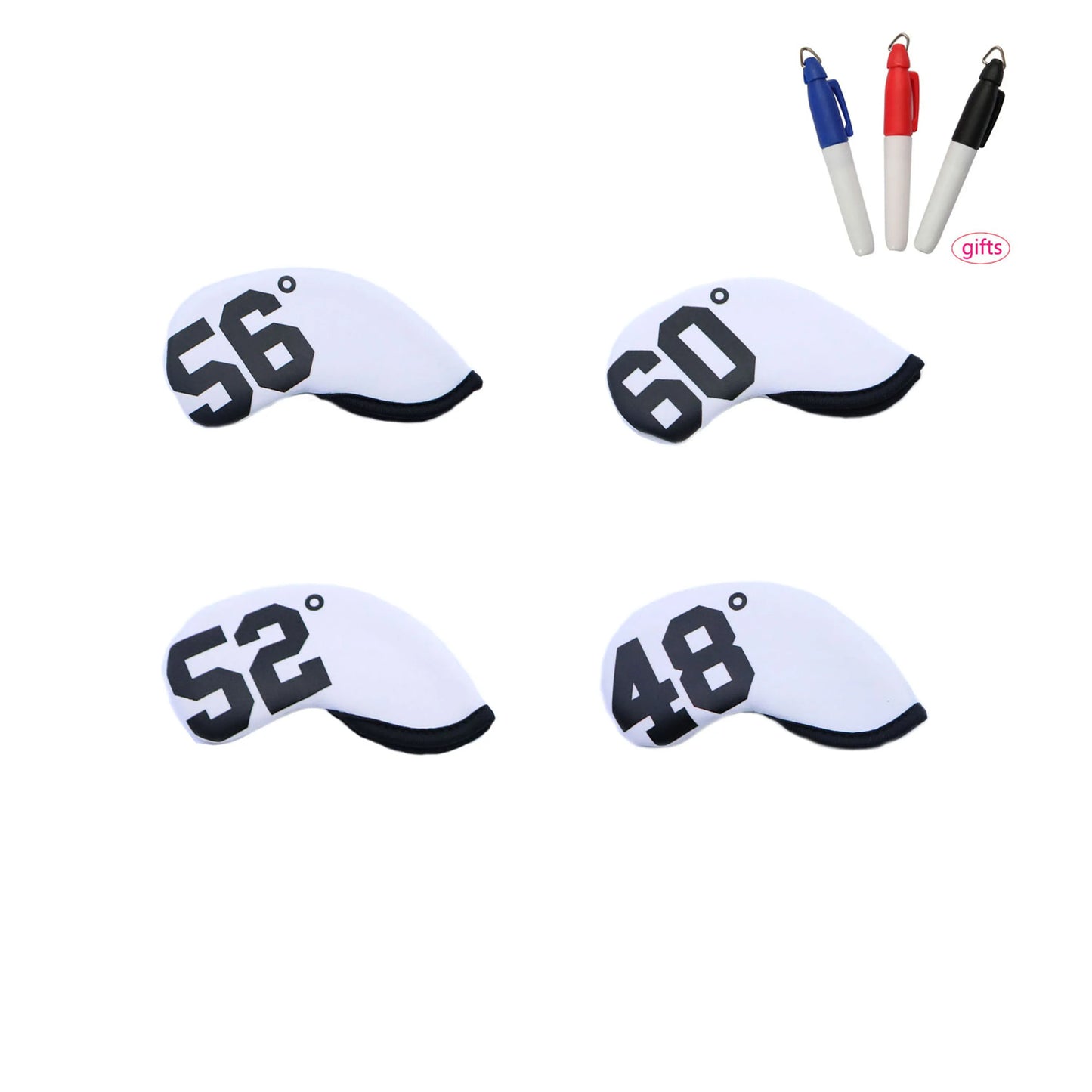 Iron & Wedge Covers (Multi-Coloured) Soft Cloth