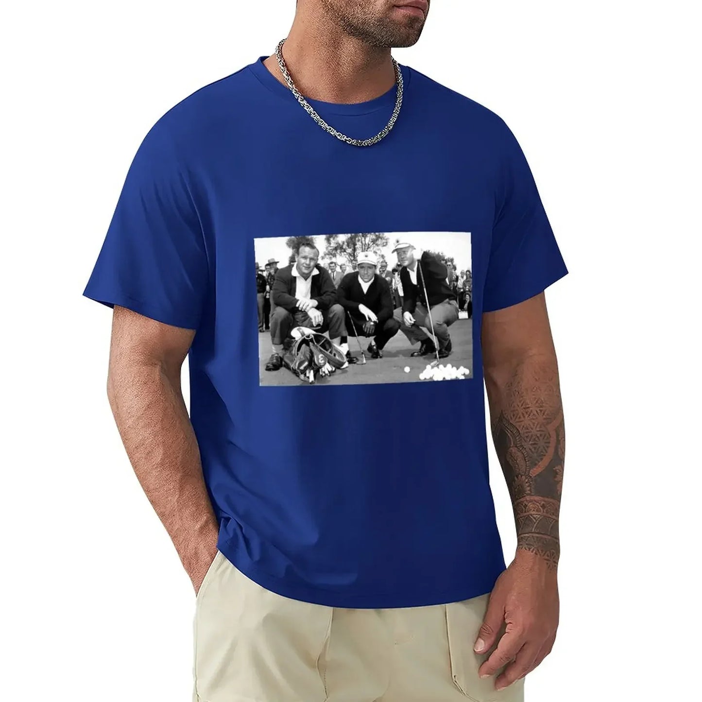 Jack Nicklaus, Arnold Palmer & Gary Player | U.S. Open, Early 1960s | Vintage Tee