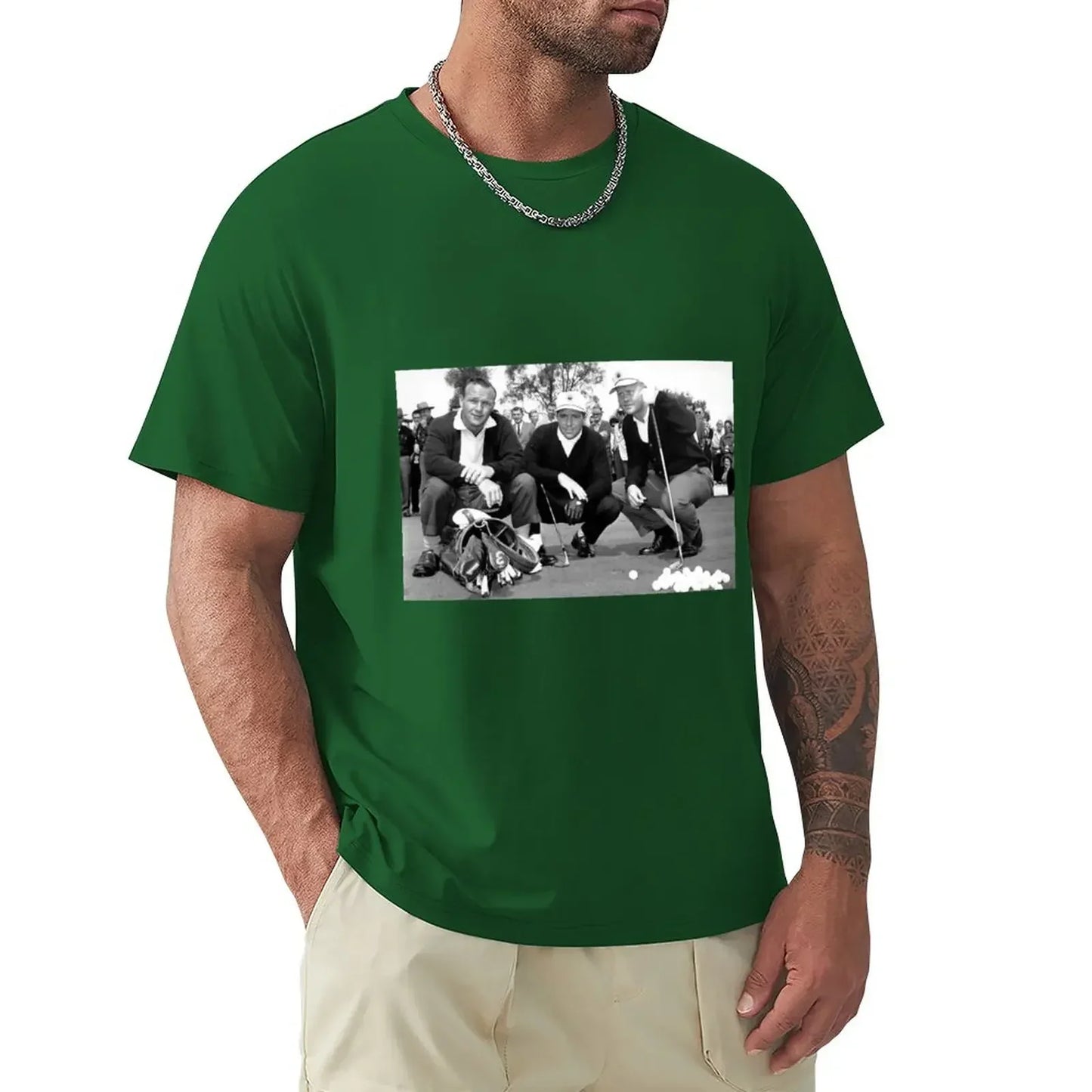 Jack Nicklaus, Arnold Palmer & Gary Player | U.S. Open, Early 1960s | Vintage Tee