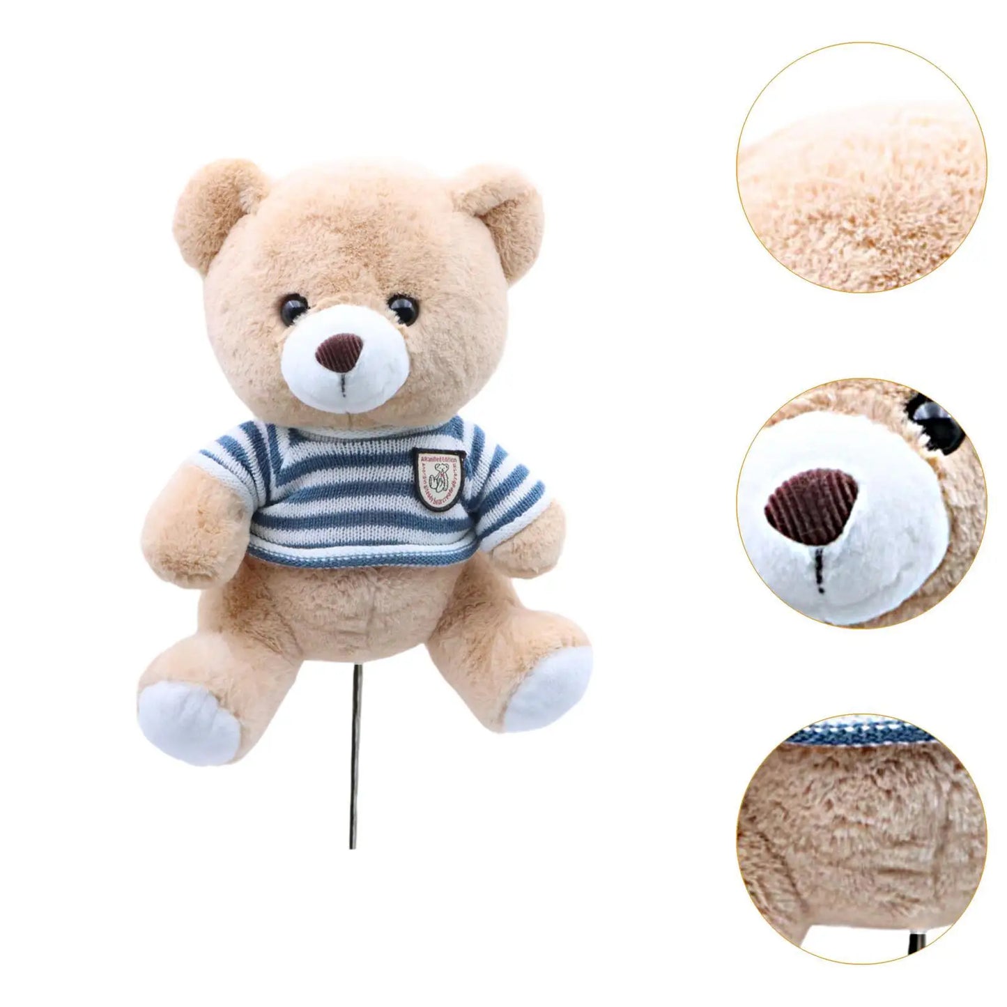 Teddy Bear Golf Wood Head Cover (Driver/Fairway)