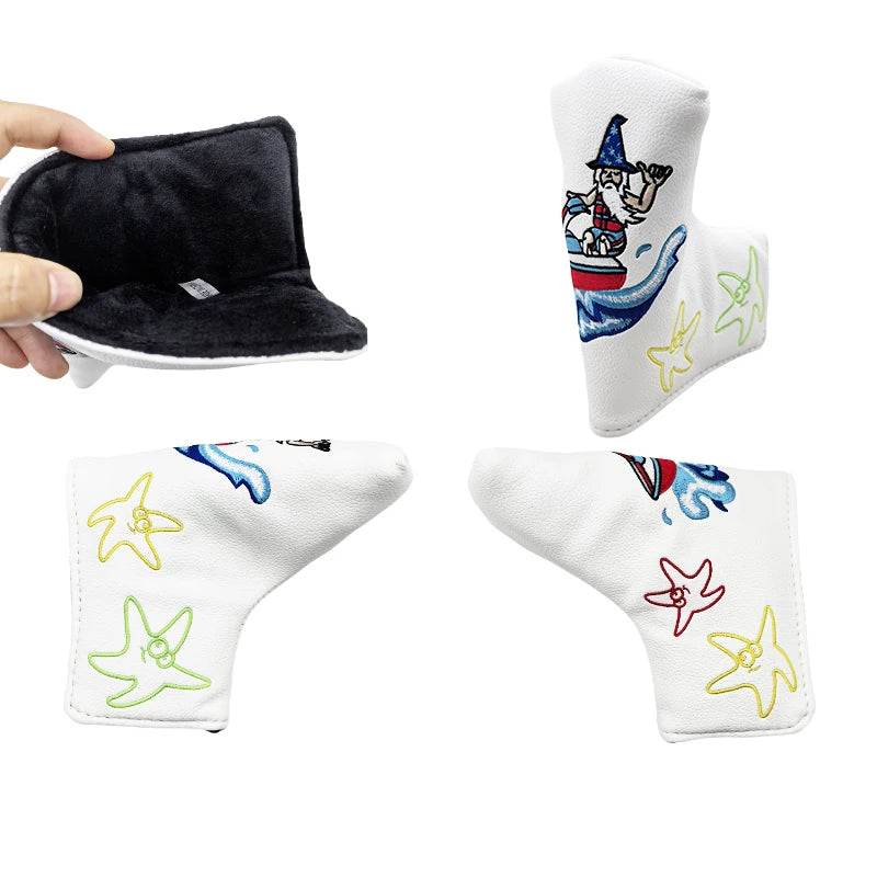 Surfing Wizard Head Covers