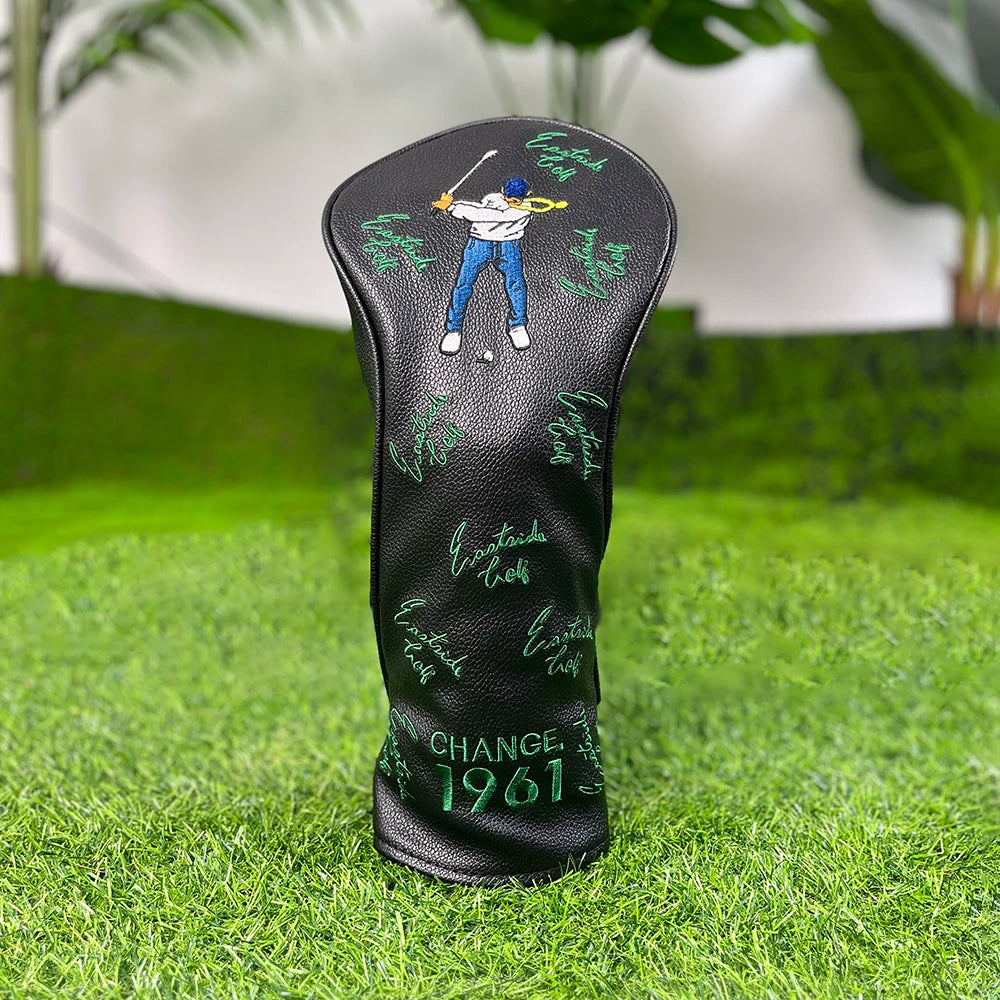 "Change 1961" Head Covers (White & Black)