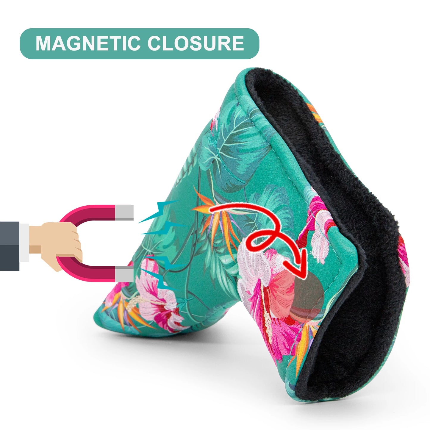 "Birdie Time" Hawaii Golf Blade Putter Cover